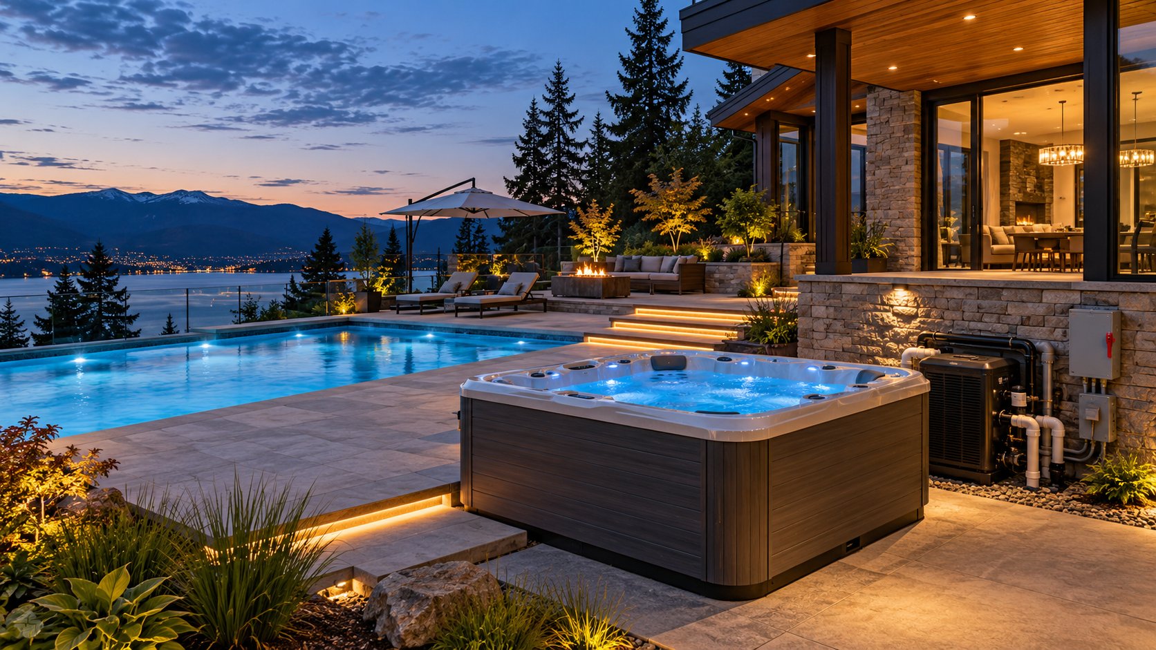 Hot tub and pool electrical service